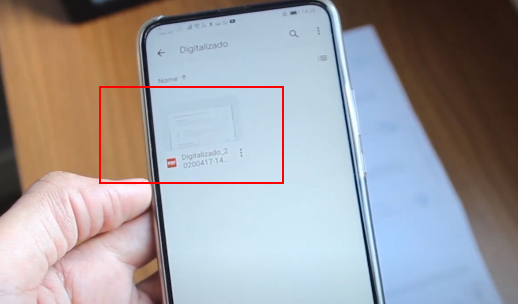 ESCANEAR DOCUMENTO PELO CELULAR